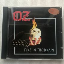 【北欧メタル特集】OZ (METAL) FIRE IN THE BRAIN 北欧メタル 中古 輸入盤 CD レア物 他多数出品中_画像1