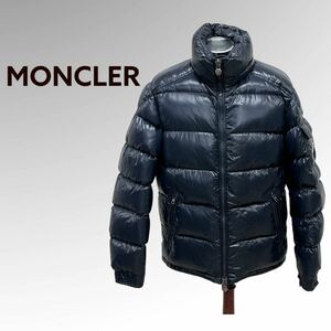 国内正規品 MONCLER モンクレール MAYA マヤ 袖ワッペン ナイロン ダウンジャケット メンズ 40366-05-68950