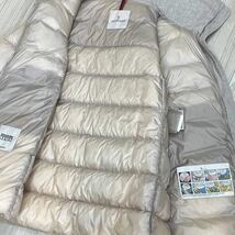 国内正規品 MONCLER モンクレール TORCYN トルシン 袖ワッペン 襟ウールカシミヤ ナイロン ダウンコート レディース 46833-45-53048_画像6