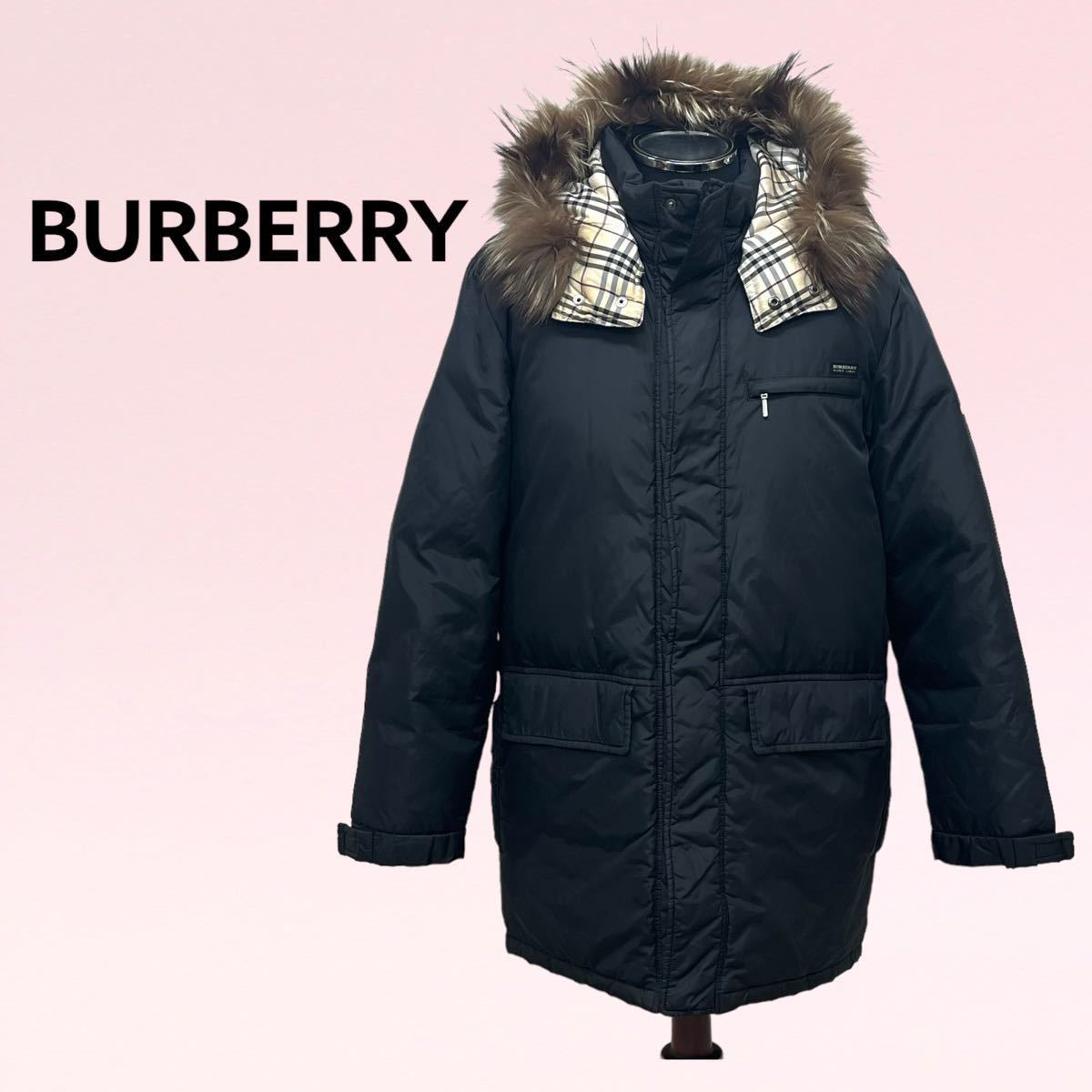 バーバリーブラックレーベル ダウン ジャケット L Burberry メンズ