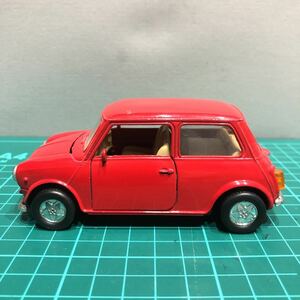 A-1 WELLY Welly Mini Cooper large gya -stroke pullback minicar secondhand goods outright sales with defect 
