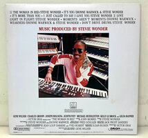 H87212▲帯付美品 STEVIE WONDER/The Woman in Red LPレコード スティービーワンダー/Love light in flight/映画/サントラ/motown_画像2