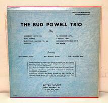 H23212▲国内盤 THE BUD POWELL TRIO LPレコード バドパウエル/マックスローチ/カーリーラッセル/ジャズトリオ_画像2