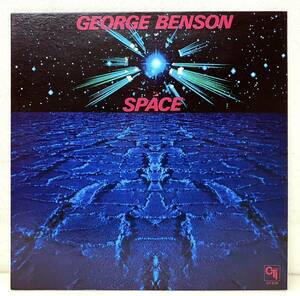 H113212▲美品 GEORGE BENSON/SPACE LPレコード ジョージベンソン ライヴ/CTI/スカイダイヴ