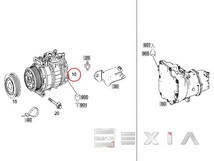 ベンツ W140 W220 W221 W251 エアコンコンプレッサー S600 S65 R350 0022308111 0002302711 0002306411 0002307211_画像2