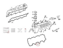 ベンツ W202 W203 W210 W211 シリンダーヘッドカバーガスケット 左側 C240 C280 C320 C32 E240 E320 1120160221 1120160021_画像2