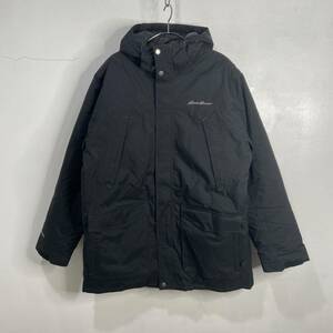 送料無料☆Eddie Bauer☆エディーバウアー☆ダウンマウンテンパーカー☆ブラックXL