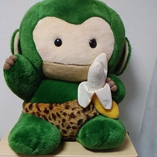 レトロ セキグチ ピカポンのお友達 バナナちーたん 特大サイズ 日本製