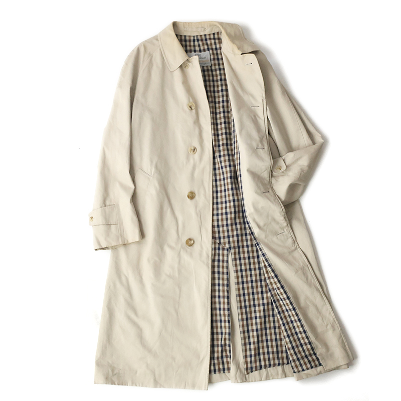 特価キャンペーン 50s ヴィンテージ Aquascutum 超上質フラノ ステン