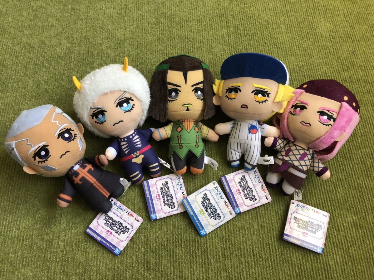 最高 新品未使用 15個コンプセット ともぬい 黄金の風 ジョジョの奇妙