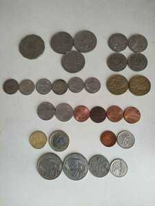  prompt decision! foreign coin set sale coin America Australia New Zealand Malaysia euro abroad money 