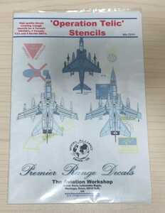 定型外発送可 ‘Opration Telic’ Stencils MODEL ALLIANCE デカール Tornado Gr.4/Gr.4A/F.3、Harrier Gr.7 Operation Telic MA-72111