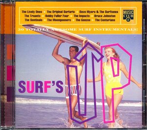 エレキギター┃オムニバス│VA┃Surf's Up - 30 Totally Awesome Surf Instrumentals│┃Music ClubMCCD-218│1995年┃管理6670