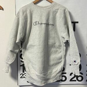 90’s ビンテージ Champion USA製 チャンピオンリバースウィーブ スウェット アメリカ製 XL 霜降りグレー