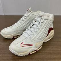 AN1394）未使用に近い NIKE ナイキ AIR GRIFFEY MAX Ⅱ ホワイト/レッド 28cm 302535 111_画像1