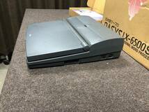 KJ1356）FUJITSU OASYS LX-6500SD パーソナルワードプロセッサ/ワープロ 本体のみ/通電OK ジャンク品 富士通 元箱_画像5