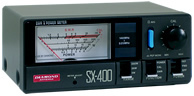 SX-400 diamond 140~525MHz passing shape SWR& power total 