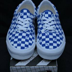 SALE！【新品】US10 28cm VAULT BY VANS ボルト バイ バンズ OG ERA LX エラ CHECKERBOARD LOGO/NAUTICAL BLUEの画像4