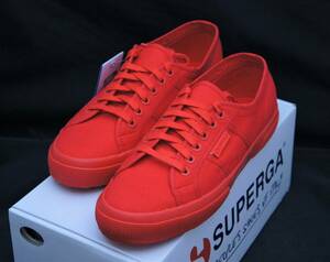 SALE！【新品】EU43 28cm SUPERGA スペルガ 2750 COTU CLASSIC トータルレッド