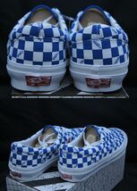 SALE！【新品】US10 28cm VAULT BY VANS ボルト バイ バンズ OG ERA LX エラ CHECKERBOARD LOGO/NAUTICAL BLUE_画像9