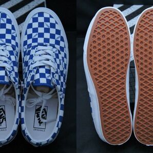 SALE！【新品】US10 28cm VAULT BY VANS ボルト バイ バンズ OG ERA LX エラ CHECKERBOARD LOGO/NAUTICAL BLUEの画像8