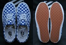 SALE！【新品】US10 28cm VAULT BY VANS ボルト バイ バンズ OG ERA LX エラ CHECKERBOARD LOGO/NAUTICAL BLUE_画像8