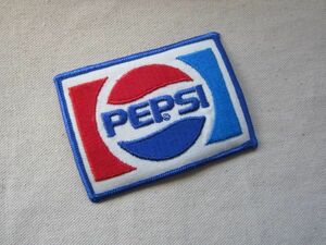 ペプシ コーラ PEPSI Cola 飲み物 刺繍 ワッペン/アメリカ USA ビンテージ パッチ シャツ 企業 アメカジ カスタム 古着 521