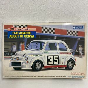  not yet constructed Gunze industry 1/24 Fiat abarth assetto corsa GUNZE FIAT ABARTH Assetto Corsa etching parts 500 plastic model minicar 