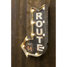 American Classic LED Sign アメリカンクラシック【ROUTE 66】_画像1