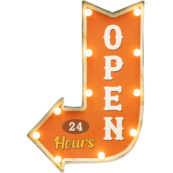 American Classic LED Sign アメリカンクラシック【OPEN】