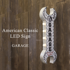 American Classic LED Sign アメリカンクラシック【GARAGE】の画像1