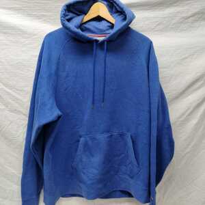 ラッセル　アスレチック　プルオーバー　スウェット　パーカ　russell athletic　スウェットパーカー フーディ XL ブルー　sweat　parka 