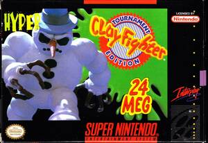 ★送料無料★北米版 スーパーファミコン SNES Clay Fighter Tournament Edition