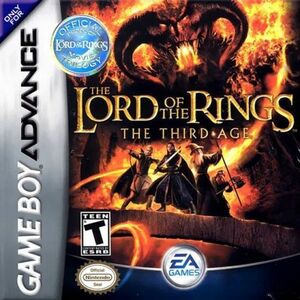 海外限定版 海外版 ゲームボーイアドバンス ロードオブザリング Lord of the Rings The Third Age