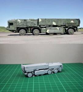 1/144 未組立 Ukrainian Grom-2 Short-range Ballistic Missile Resin Kit (S2345)