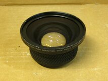 ▽RAYNOX HD-7049PRO 高品位ワイドコンバージョンレンズ 49mm 難あり 中古 レイノックス high definition wide angle conversion lens_画像1