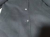 ARROW LAND アローランド コート　黒色　サイズＦ 毛80％　ナイロン20％_画像3