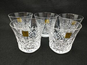 高級クリスタル　冷茶碗　カガミクリスタル　グラス　5客セット (22_50602_12)