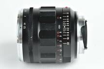 ★良品★Voigtlander フォクトレンダー NOKTON ノクトン 35mm F1.2 VM II 元箱付き♪/j96_画像4