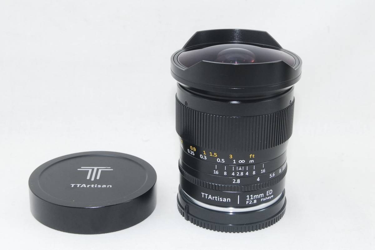 カメラ レンズ(単焦点) 銘匠光学 TTArtisan 11mm f/2.8 Fisheye [ソニーE用] オークション比較 