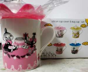  Moomin silicon cup cover & mug cup set new goods [ control number G2CPbook@212F]