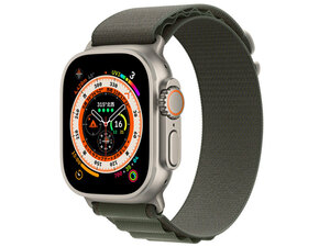 Apple Watch Ultra GPS+Cellularモデル 49mm MQFP3J/A グリーンアルパインループ L