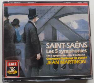 ＣＤ輸入盤2枚組　SAINT-SAENS：SYMPHONIES／SINFONIEN　JEAN MARTINON　フランス国立管弦楽団　