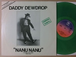 試聴 Daniele Baldelliプレイ ミュータント ディスコ Daddy Dewdrop Nanu Nanu, The Real Thing 12 カラーレコード ファンカラティーナMURO