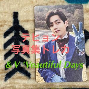 公式 BTS Special 8 Photo-Folio Me, Myself, & V 'Veautiful Days' taehyung テヒョン 写真集トレカ