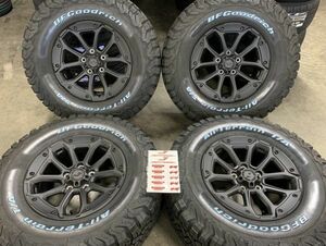 §即納!ジェプセン MJCR#216!17インチ 8J +41 127 5H!BFGoodrich ALL-TerrainT/AKO2 285/70-17(285/70R17)JEPPESEN/ジープ/ラングラー/JEEP