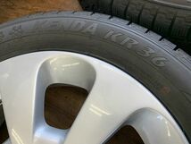 §格安冬用!スズキ パレット純正 14X4.5J+50 100/4H ケンダ KR36 155/65R14(155/65-14)冬 スタッドス 中古 ワゴンR/スペーシア/アルト 等_画像8