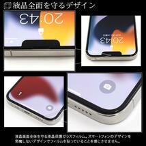 iPhone 13/13 Pro/14 液晶保護マットガラスフィルム 反射防止 アイフォン_画像2