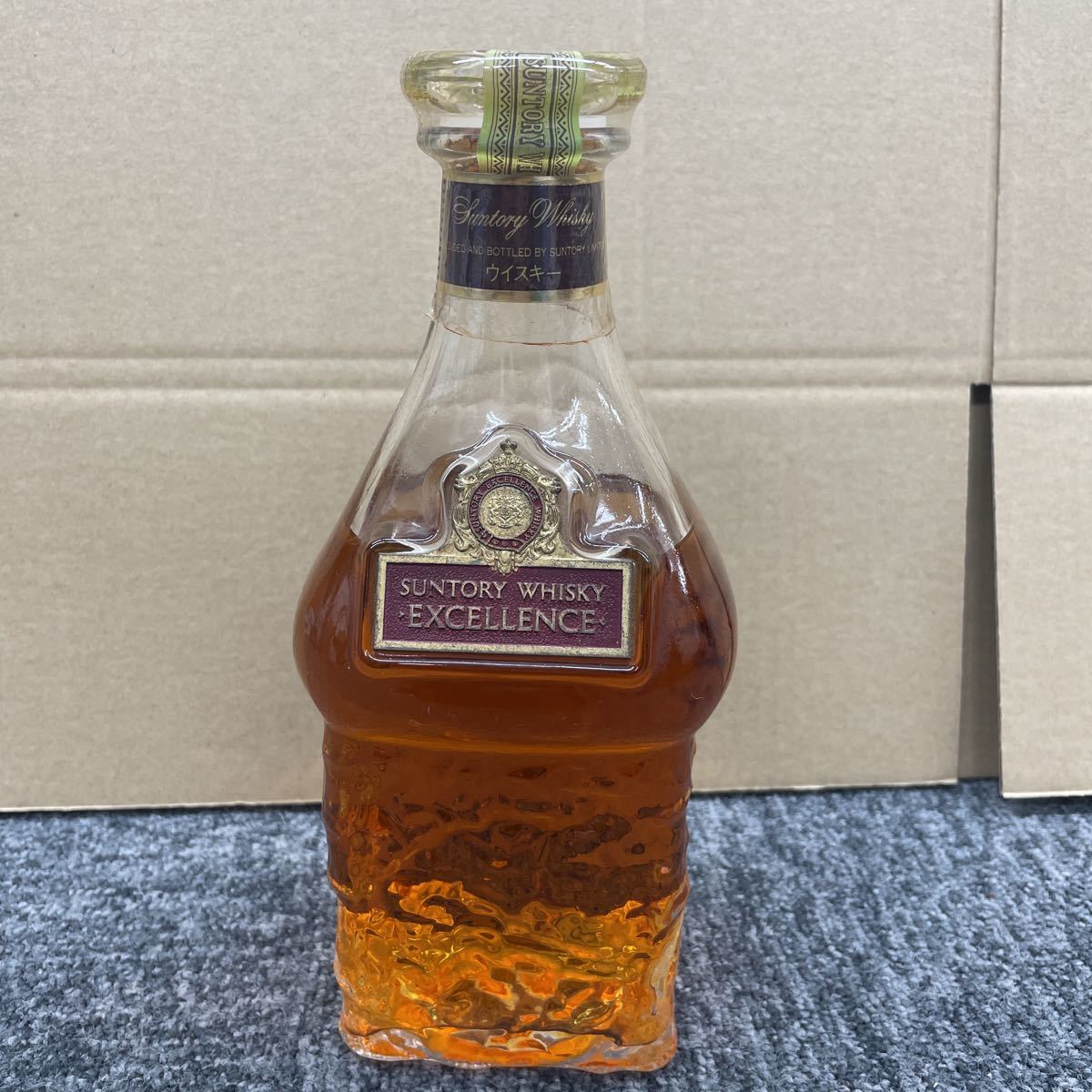 77%OFF!】【77%OFF!】古酒Suntory Whisky Excellence Whisky陶瓶 酒