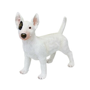 Art hand Auction Figurine objet de chien Cheerful Friends Bull Terrier Pell, Articles faits à la main, intérieur, marchandises diverses, ornement, objet